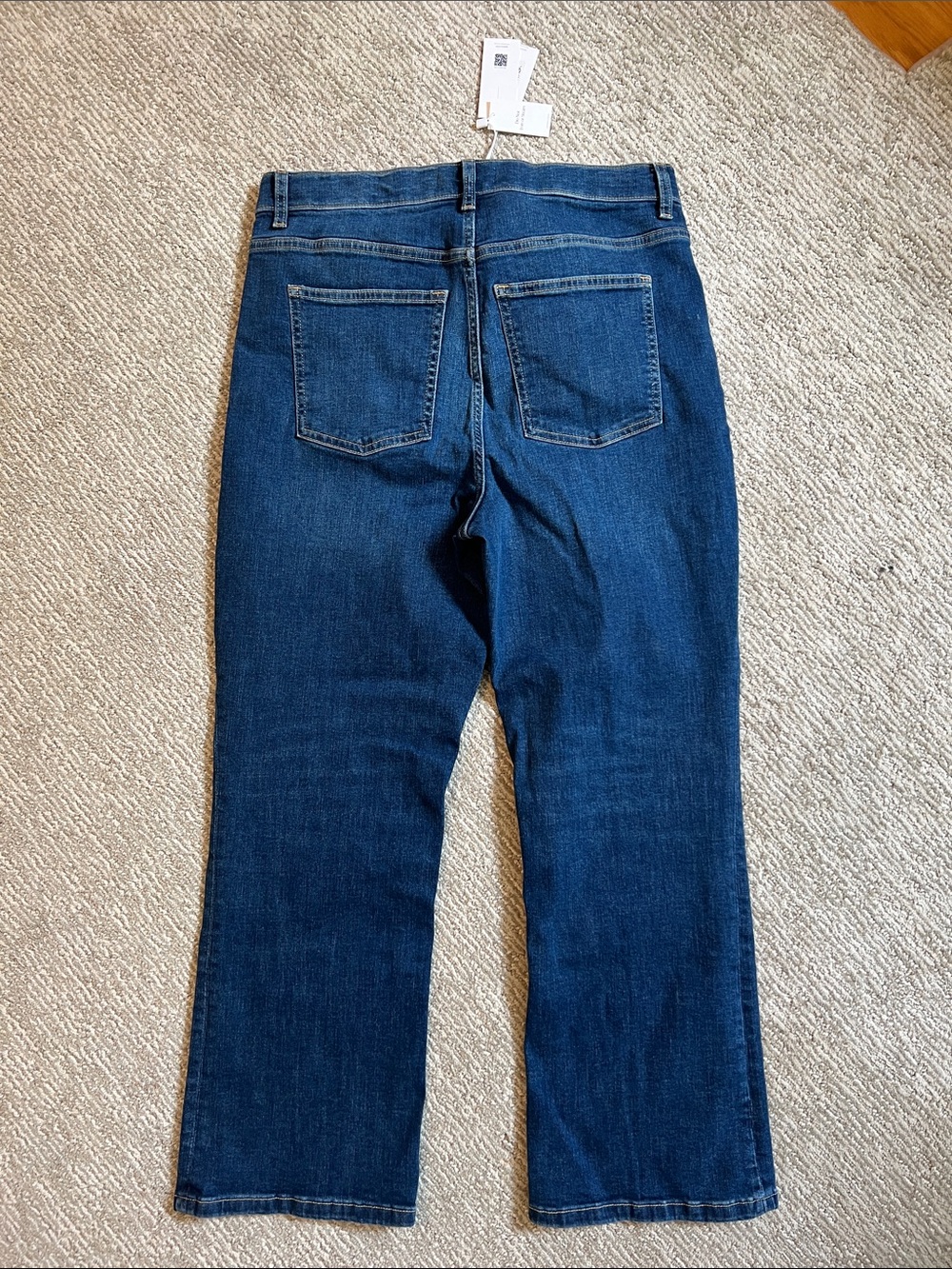 SPANX Blue Cropped Ankle Jeans - Picture 8 of 9